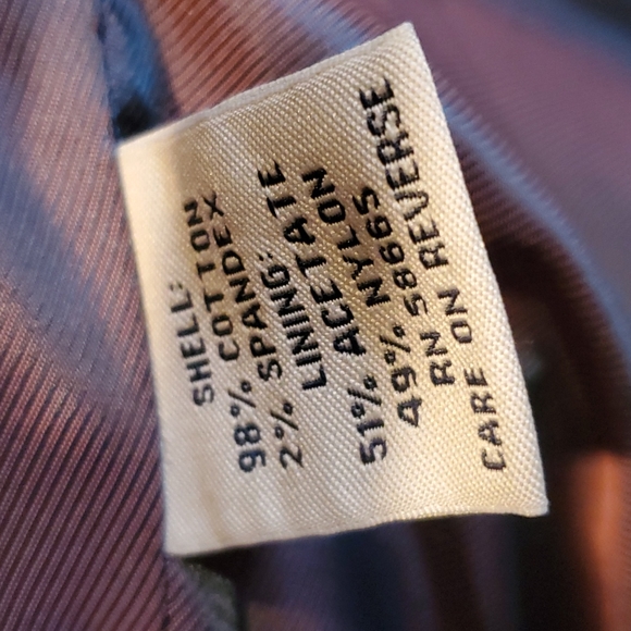 Faconnable jacket size XL, burgundy velvety texture - Picture 3 of 6